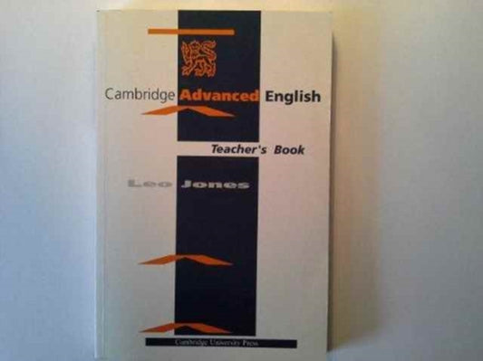 Book cover of: Cambridge Advanced English. By: Leo Jones