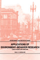 Book cover of: Applications of Environment-Behavior Research