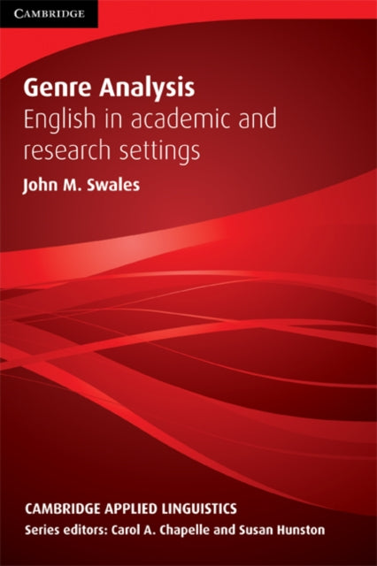 Book cover of: Genre Analysis