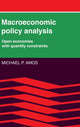 Book cover of: Macroeconomic Policy Analysis. By: Michael P. Amos