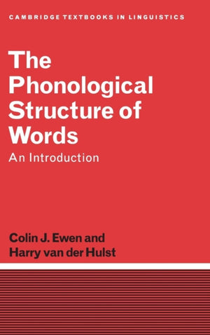 Phonological Structure of Words