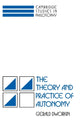 Book cover of: Theory and Practice of Autonomy