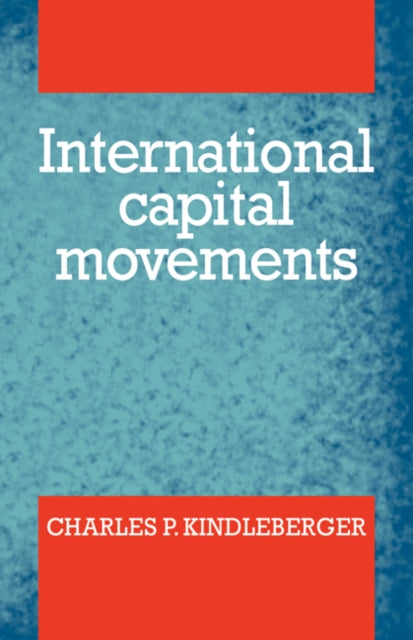 Book cover of: International Capital Movements