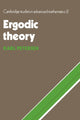 Book cover of: Ergodic Theory