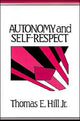 Book cover of: Autonomy and Self-Respect