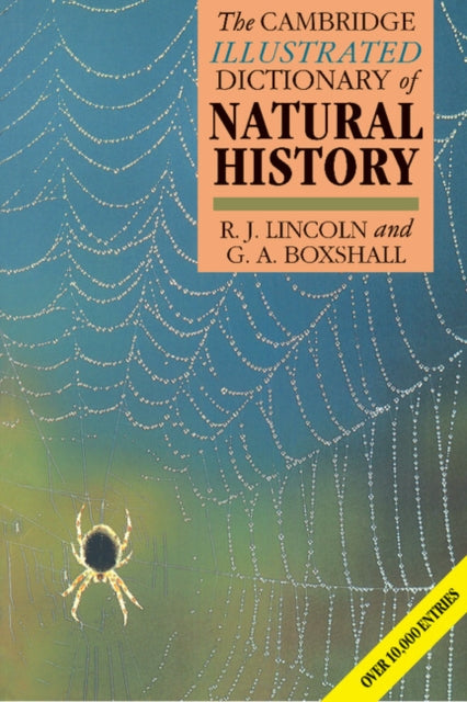 Book cover of: Cambridge Illustrated Dictionary of Natural History. By: R. J. Lincoln