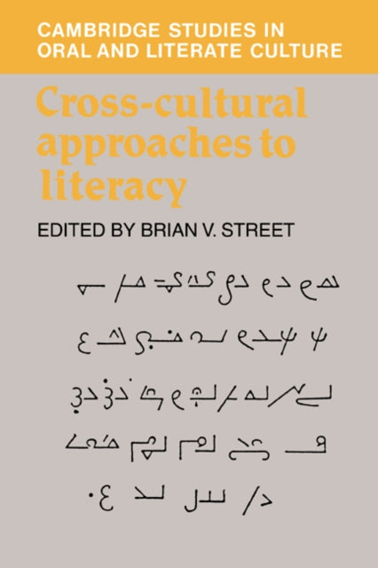Book cover of: Cross-Cultural Approaches to Literacy