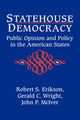 Book cover of: Statehouse Democracy. By: Robert S. Erikson