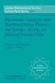 Book cover of: Harmonic Analysis and Representation Theory for Groups Acting on Homogenous Trees. By: Alessandro Figá-Talamanca