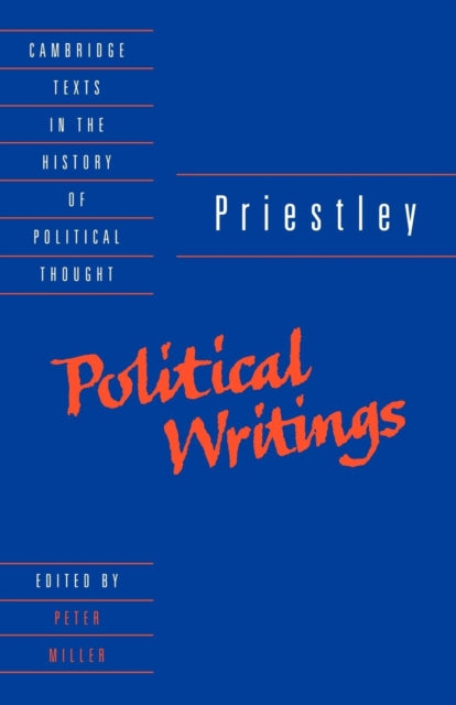 Book cover of: Priestley: Political Writings