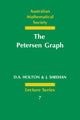 Book cover of: Petersen Graph