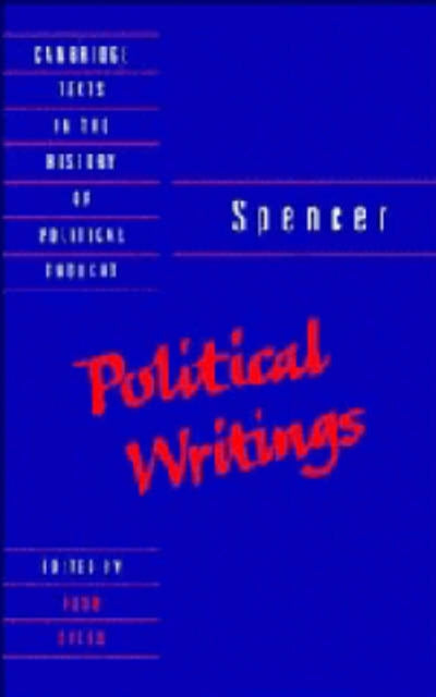 Book cover of: Spencer: Political Writings. By: Herbert Spencer