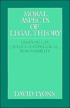 Moral Aspects of Legal Theory