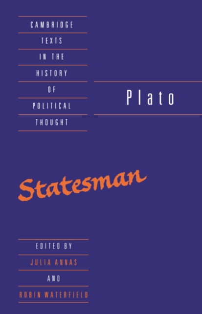 Book cover of: Plato: The Statesman