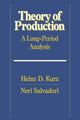 Book cover of: Theory of Production