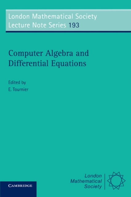 Book cover of: Computer Algebra and Differential Equations