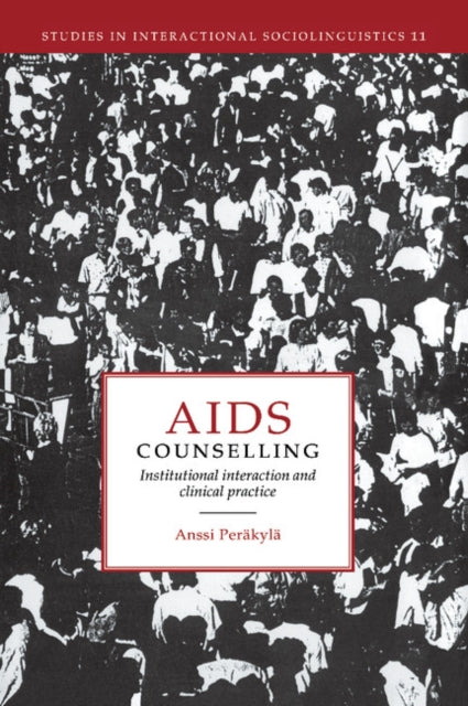 Book cover of: AIDS Counselling. By: Anssi Peräkylä