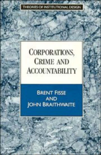 Book cover of: Corporations, Crime and Accountability