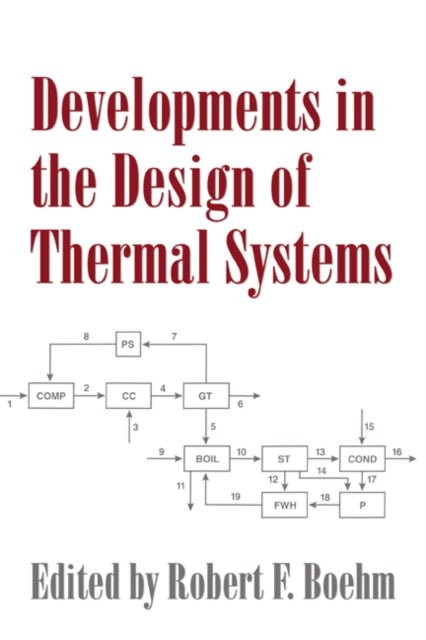 Book cover of: Developments in the Design of Thermal Systems