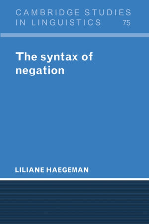 Syntax of Negation