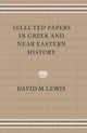 Book cover of: Selected Papers in Greek and Near Eastern History