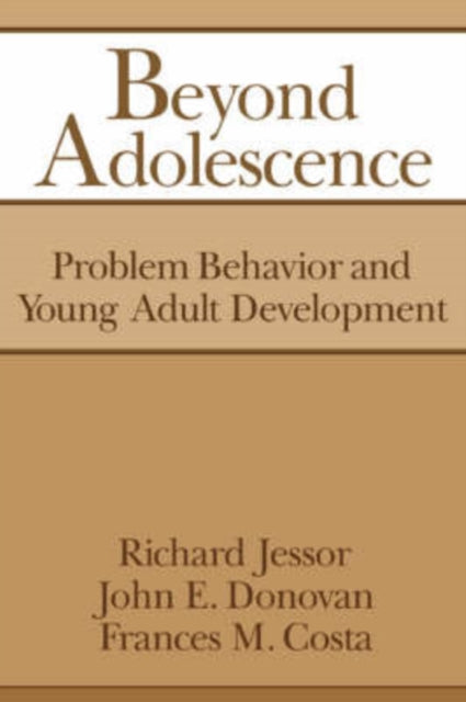 Book cover of: Beyond Adolescence. By: Richard Jessor