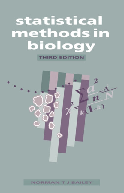 Book cover of: Statistical Methods in Biology