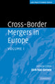 Book cover of: Cross-Border Mergers in Europe