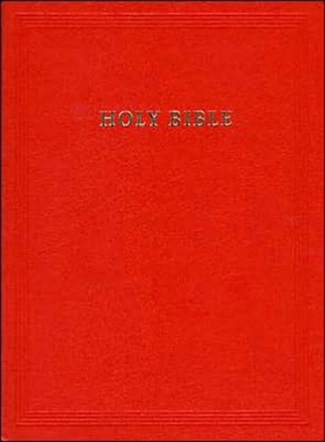 Book cover of: REB Lectern Edition with Apocrypha Red imitation leather REBA210