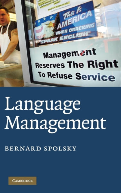 Book cover of: Language Management. By: Bernard Spolsky