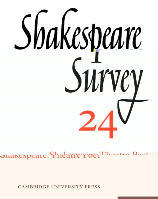 Book cover of: Shakespeare Survey. By: Muir, Kenneth.