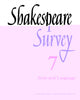 Book cover of: Shakespeare Survey. By: Allardyce Nicoll