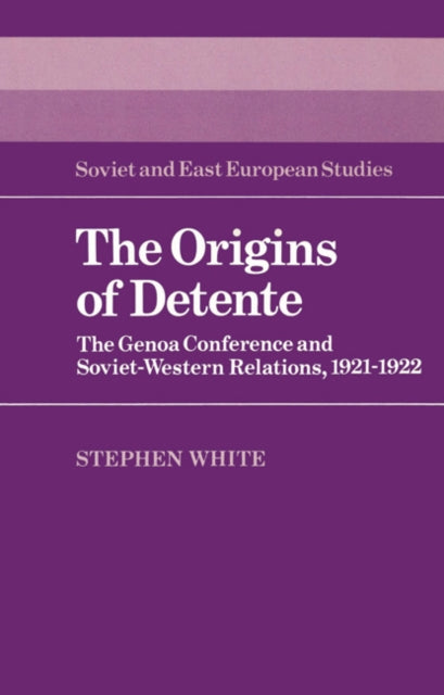 Book cover of: Origins of Detente. By: Stephen White