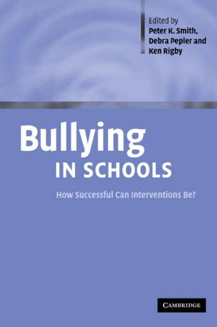 Book cover of: Bullying in Schools