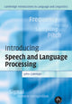 Book cover of: Introducing Speech and Language Processing. By: John Coleman