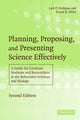 Book cover of: Planning, Proposing, and Presenting Science Effectively. By: Jack Parker Hailman