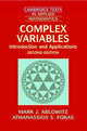 Book cover of: Complex Variables