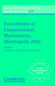 Book cover of: Foundations of Computational Mathematics, Minneapolis 2002