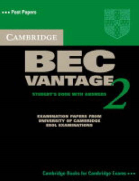 Cambridge BEC Vantage 2 Student's Book with Answers