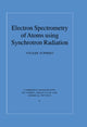 Book cover of: Electron Spectrometry of Atoms using Synchrotron Radiation