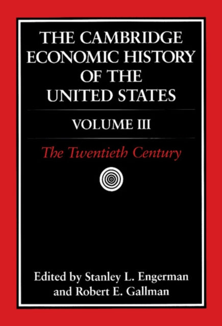 Book cover of: Cambridge Economic History of the United States