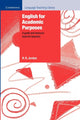 Book cover of: English for Academic Purposes