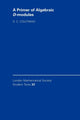 Book cover of: Primer of Algebraic D-Modules