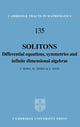 Book cover of: Solitons. By: T. Miwa
