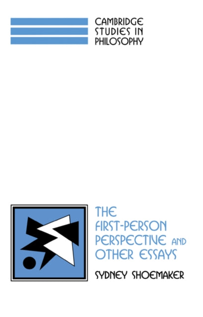Book cover of: First-Person Perspective and Other Essays