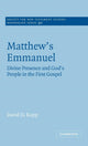 Book cover of: Matthew's Emmanuel. By: David D. Kupp