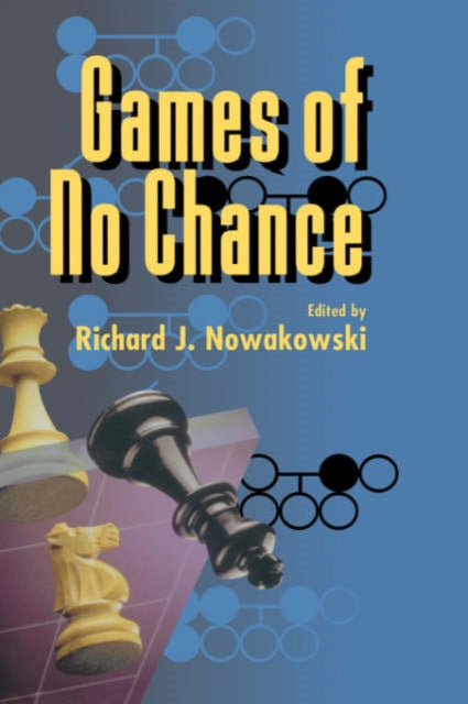 Book cover of: Games of No Chance