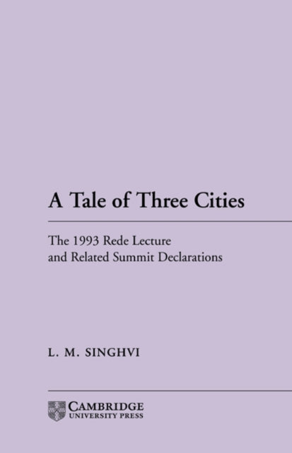 Book cover of: Tale of Three Cities
