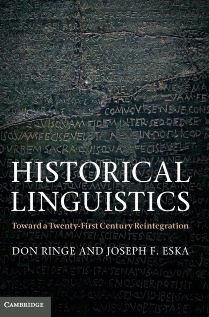 Book cover of: Historical Linguistics. By: Ringe, Donald A.