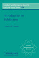 Book cover of: Introduction to Subfactors